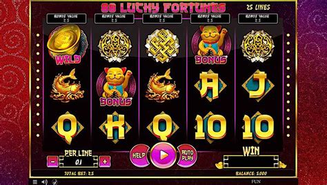 88 Lucky Fortunes 888 Casino